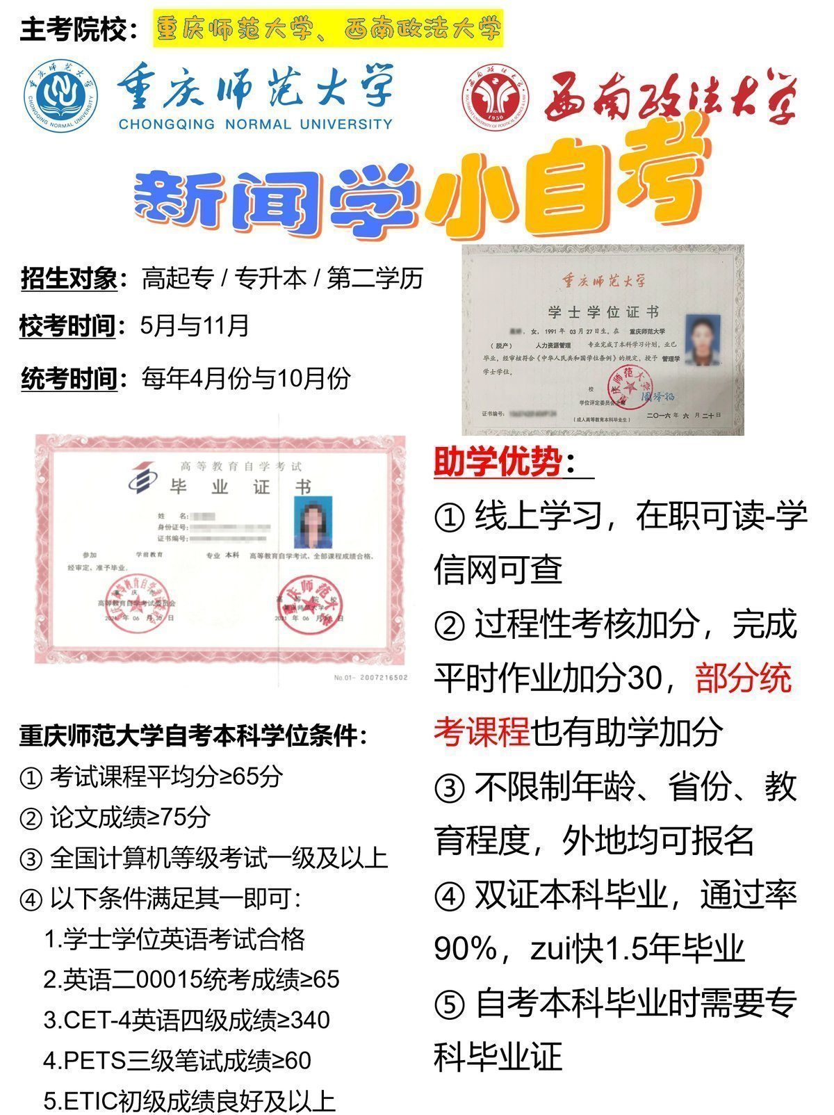 新闻学小自考新专业课程-2